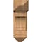 Ekena Millwork Merced Arts and Crafts Smooth Bracket w/ Offset Brace, Western Red Cedar, 7 1/2"W x 18"D x 22"H BKT0806X18X22MRC03SWR - alternate 2